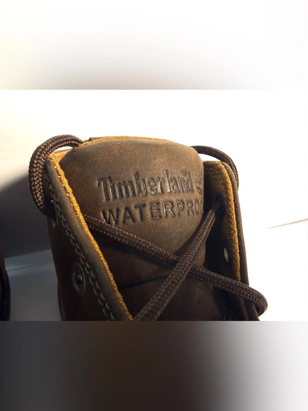 Timberland Brown Waterproof Men’s Lace-Up Work Boots